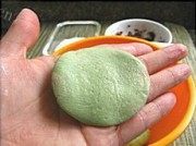 自制抹茶糯米滋做法图解7)