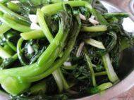 家常菜蒜茸菜心