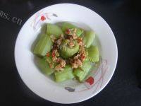 家常菜蒸丝瓜