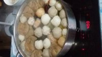 美味的什锦丸子土豆粉做法图解1)