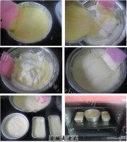 自制迷你戚风蛋糕做法图解4)