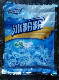 消暑薄荷冰粉粉做法图解4)