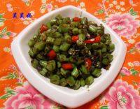 家常菜榄菜四季豆