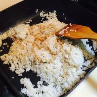 美味的杂菜炒饭做法图解8)