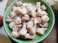 家常菜霉干菜烧肉做法图解3)