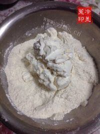 自制奶油奶酪全麦蔓越莓司康做法图解5)