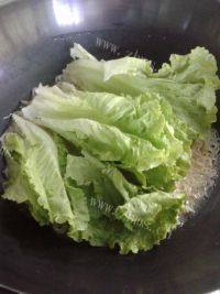自己做的鸡蛋青菜面做法图解6)