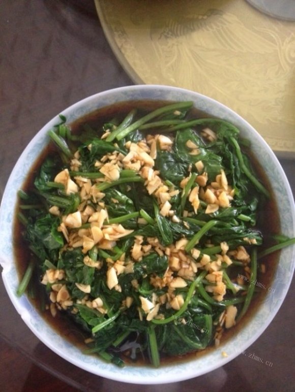 简易凉拌菠菜