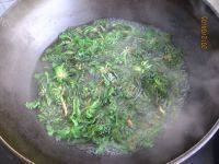 家常菜荠菜豆腐汤做法图解2)