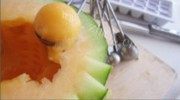 蜜瓜西米盅做法图解2)