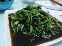 家常菜豉香油麦菜