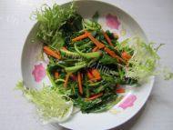 炝拌菠菜做法图解9)