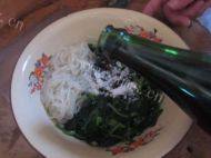 粉丝拌菠菜做法图解5)