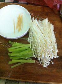 家常菜培根蔬菜卷做法图解2)