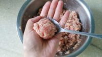 美味的清蒸肉圆做法图解4)