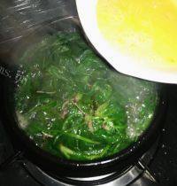 自己做的菠菜鸡蛋汤做法图解6)