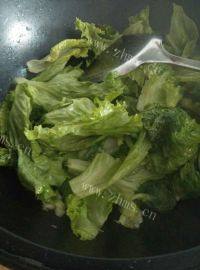 好吃的耗油生菜做法图解3)