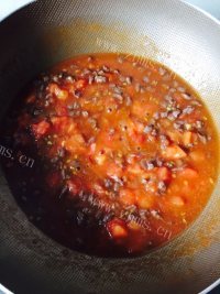 美味的番茄牛肉酱意面做法图解6)