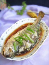 家常菜清蒸黄鱼