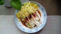 家常菜油淋娃娃菜