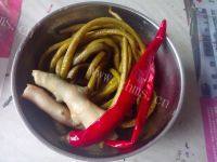 香脆的肉末酸豆角做法图解2)