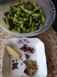 下酒菜盐水毛豆做法图解4)