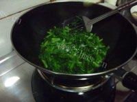 秀色可餐的素炒油麦菜做法图解6)