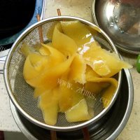 自制柚子皮糖做法图解6)