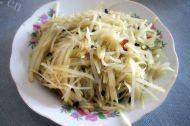 特下饭的素炒土豆丝