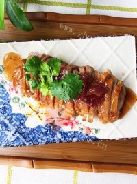 美味的红提香烤鸭胸做法图解10)