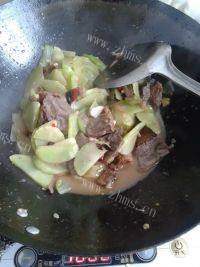 莴苣肉片做法图解6)