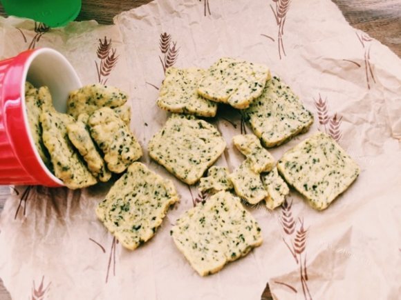 色香味俱全的海苔饼干