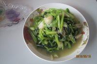 家常菜清炒苔菜