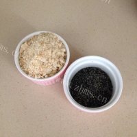 香气浓郁的花生芝麻酥饼做法图解1)