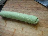 自制抹茶豆沙酥做法图解8)