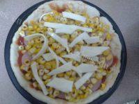 玉米香肠披萨的做法图解八