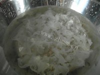 美味的银耳紫薯羹做法图解3)