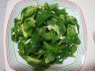 青椒肉片做法图解2)