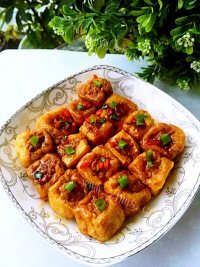 家常菜酿油豆腐