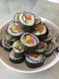 自制肉松寿司