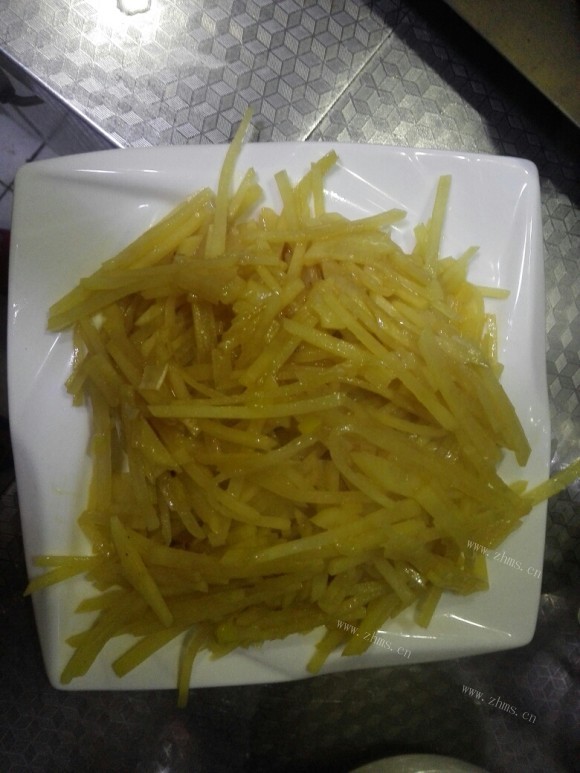 独特的醋溜土豆丝