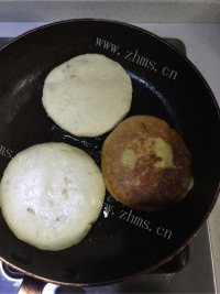 自制豆沙红薯饼
