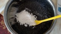 自制黑芝麻馅做法图解3)