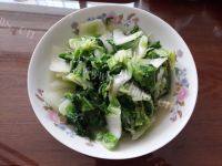 家常菜清炒奶白菜