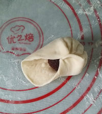 美味的豆沙包子做法图解9)