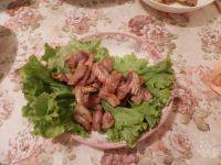 美味的烤五花肉