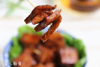 风味五香串串豆干做法图解10)