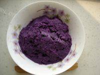 奶香紫薯面包的做法图解一