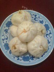 自己做的萝卜丝包子