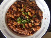 美味的毕节宫爆肉做法图解5)